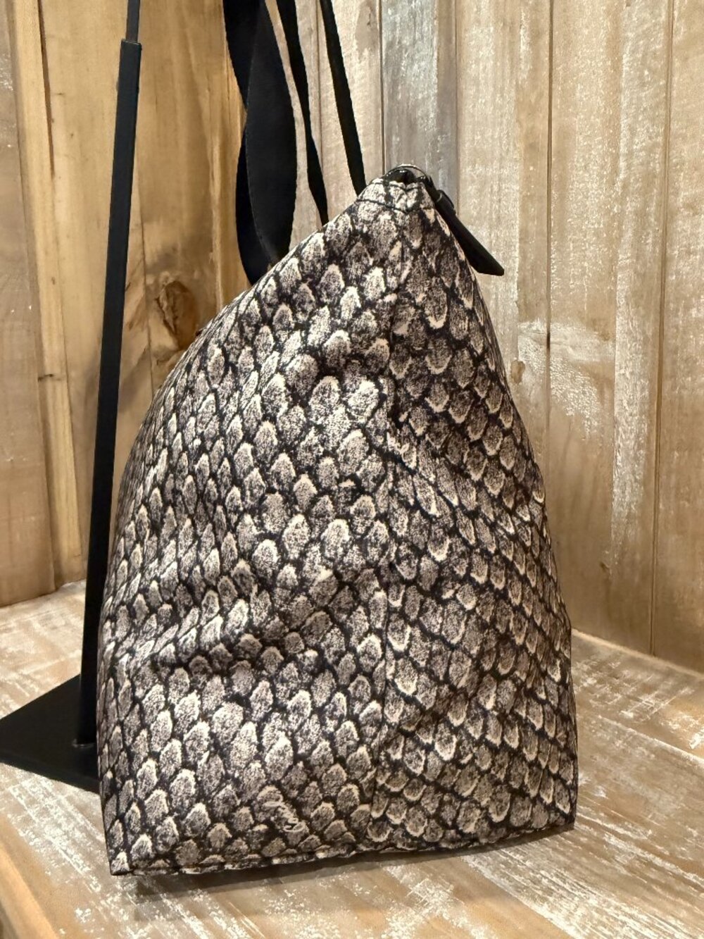 COACH GETAWAY SIGNATURE NYLON PACKABLE WEEKENDER TOTE BAG & POUCH Travel New - Picture 7 of 15